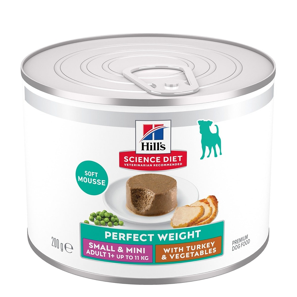 Hill's Science Diet Perfect Weight Small & Mini Turkey Canned Wet Dog Food