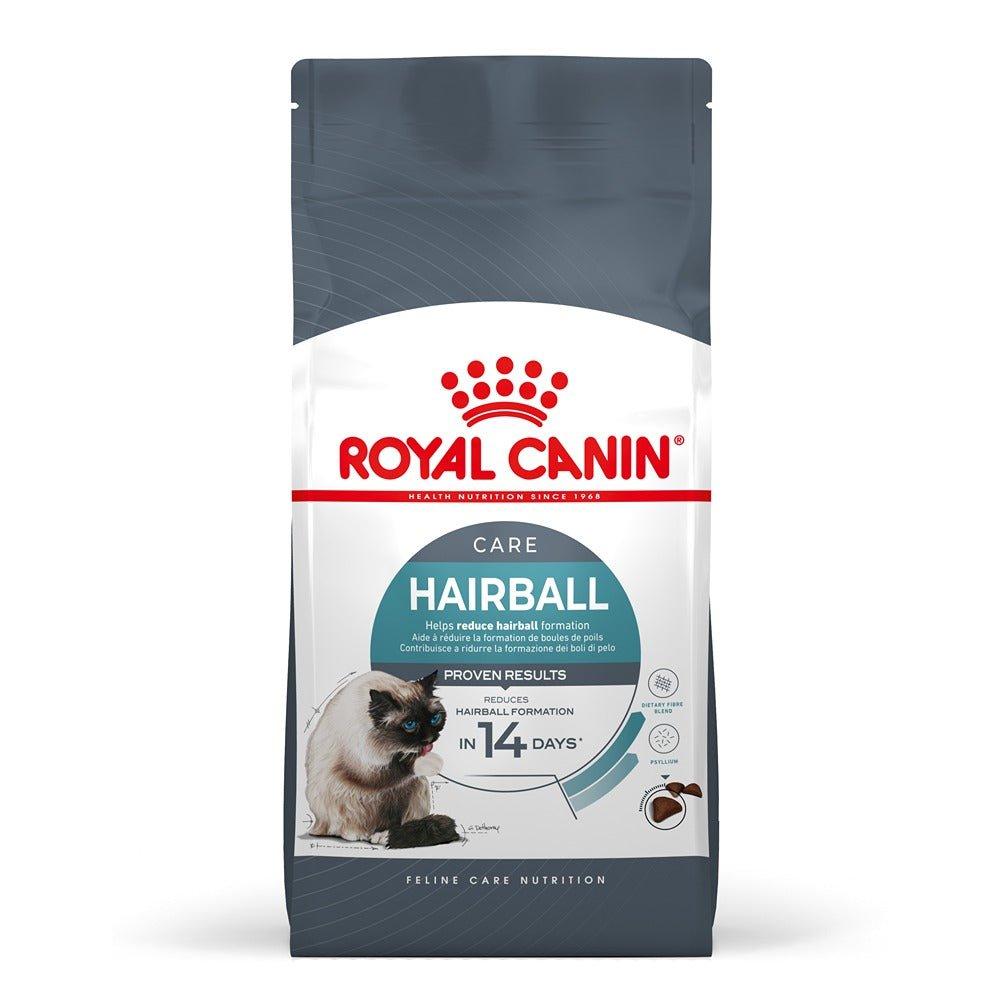 Royal Canin Hairball Care Adult Dry & Wet Cat Food Bundle