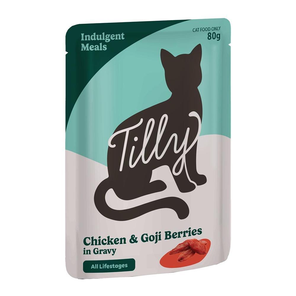 Tilly Indulgent Meals Chicken & Tuna in Gravy Wet Cat Food Bundle
