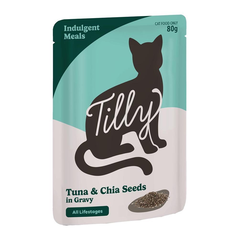 Tilly Indulgent Meals Chicken & Tuna in Gravy Wet Cat Food Bundle