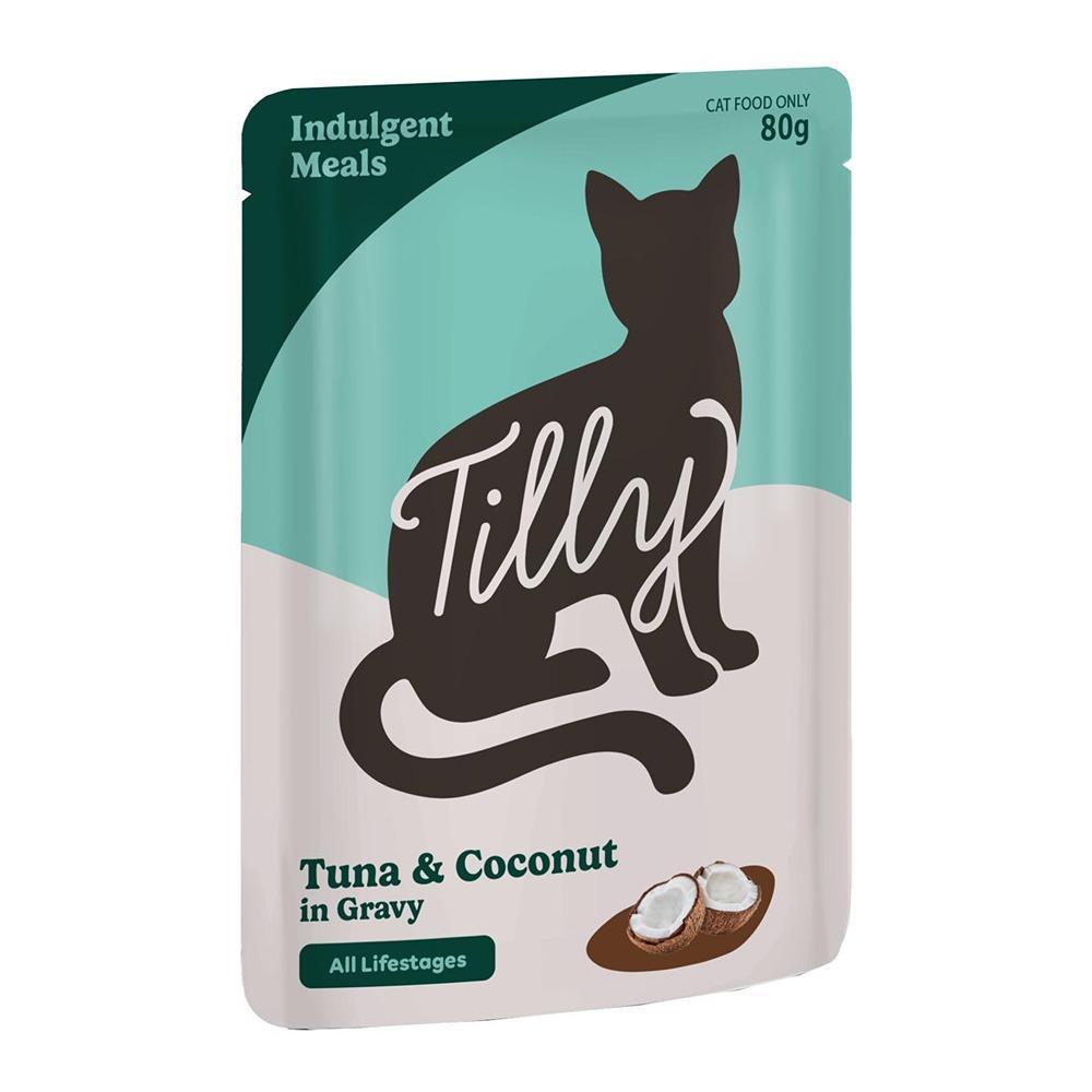 Tilly Indulgent Meals Chicken & Tuna in Gravy Wet Cat Food Bundle