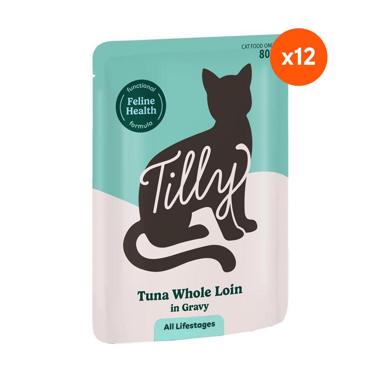 Tilly Functional Formula Tuna in Gravy Wet Cat Food Bundle