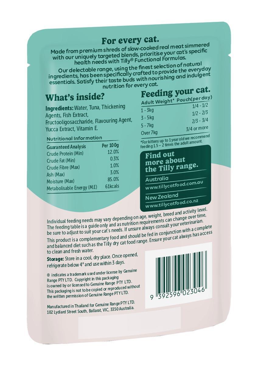 Tilly Functional Formula Tuna in Gravy Wet Cat Food Bundle