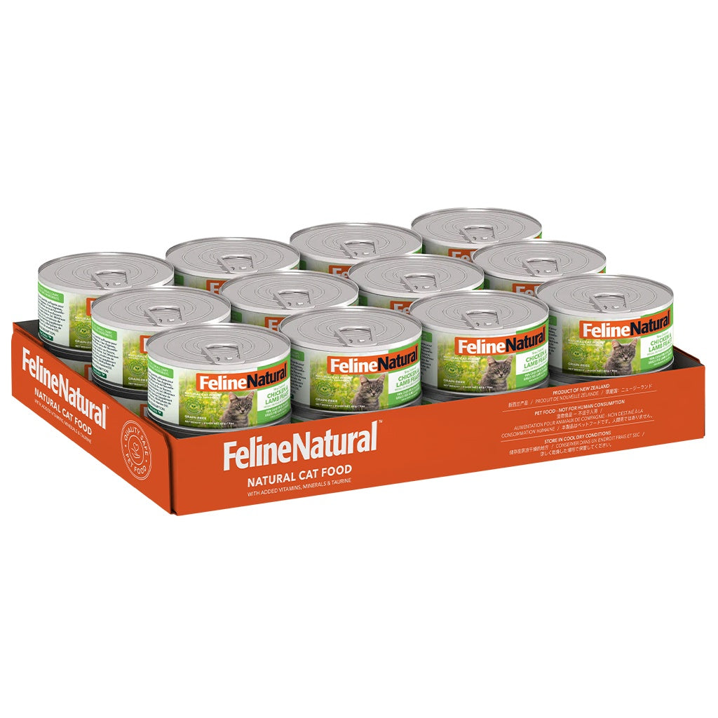 Feline Natural Grain-Free Chicken & Lamb Feast Pouch Wet Cat Food 85g