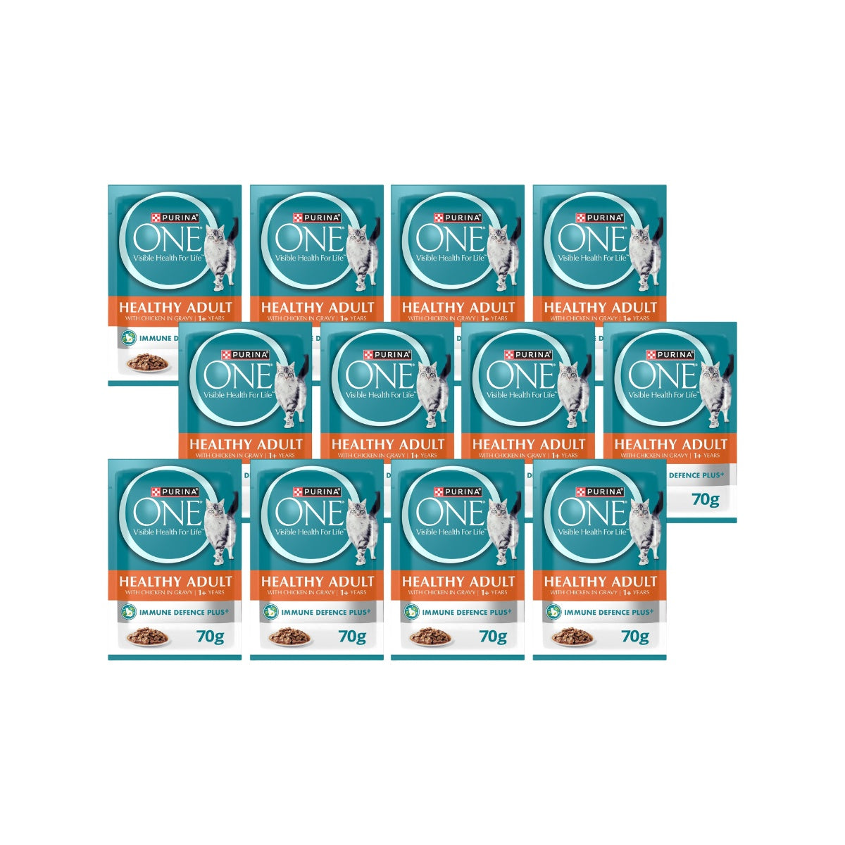 Purina One Adult Chicken Wet Cat Food