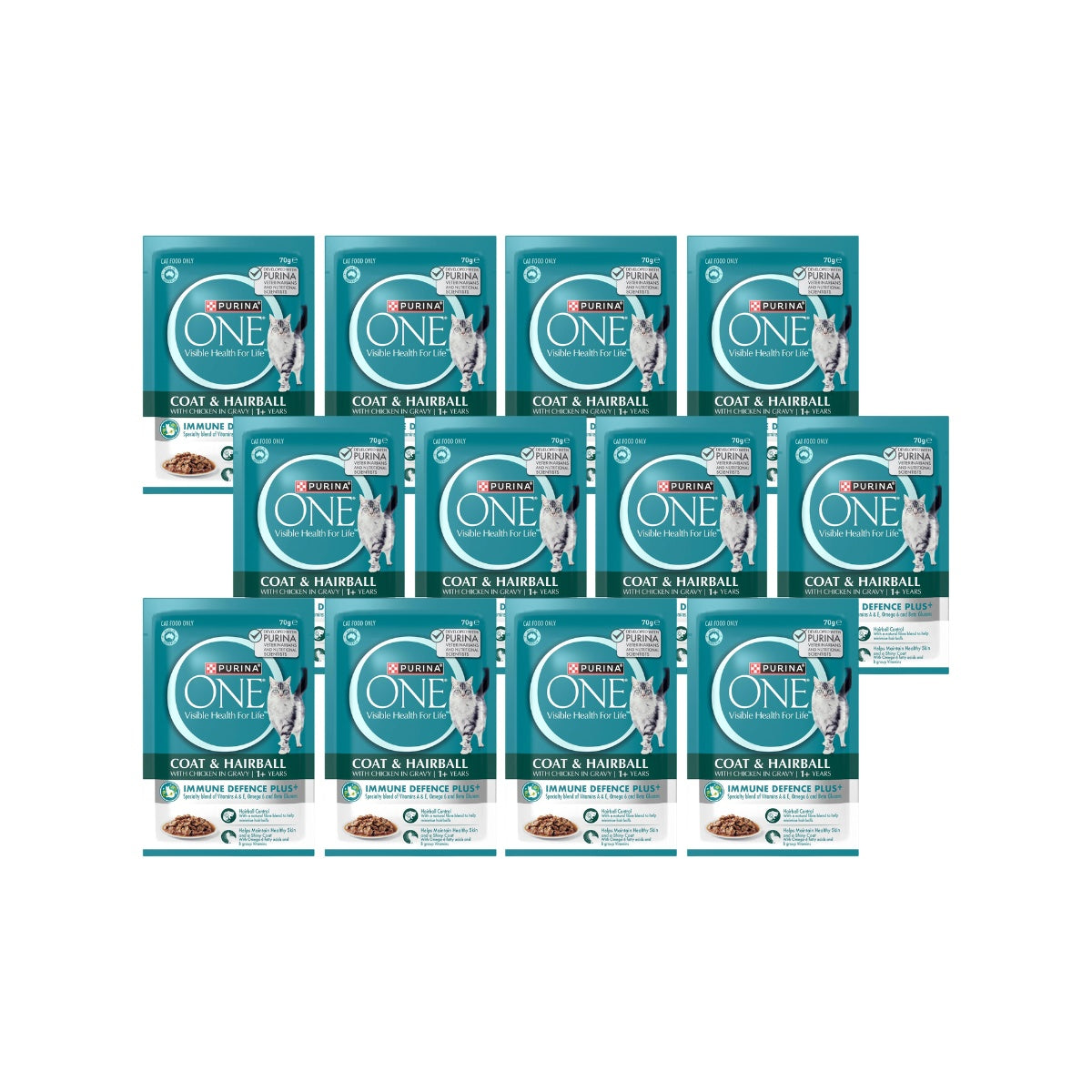 Purina One Hairball Chicken Wet Cat Food