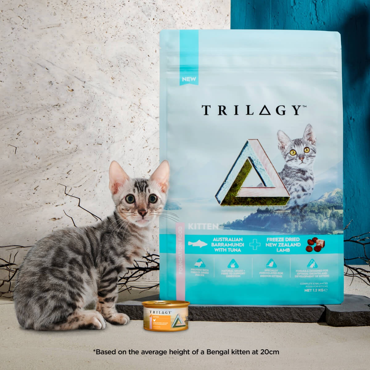 Trilogy Kitten Chicken in Bone Broth Wet Cat Food