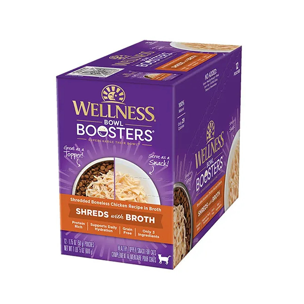 Wellness Core Bowl Boosters Shredded Chicken Wet Cat Food