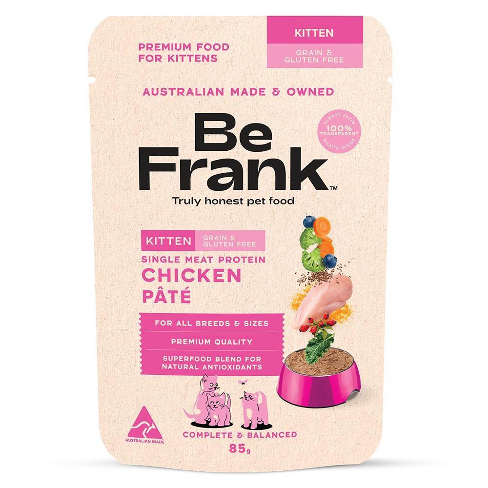 Be Frank Grain Free Kitten Chicken Pate Wet Cat Food
