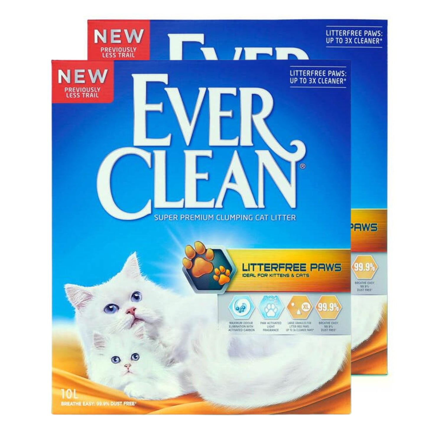 Ever Clean Litter Free Paws Clumping Litter 10L