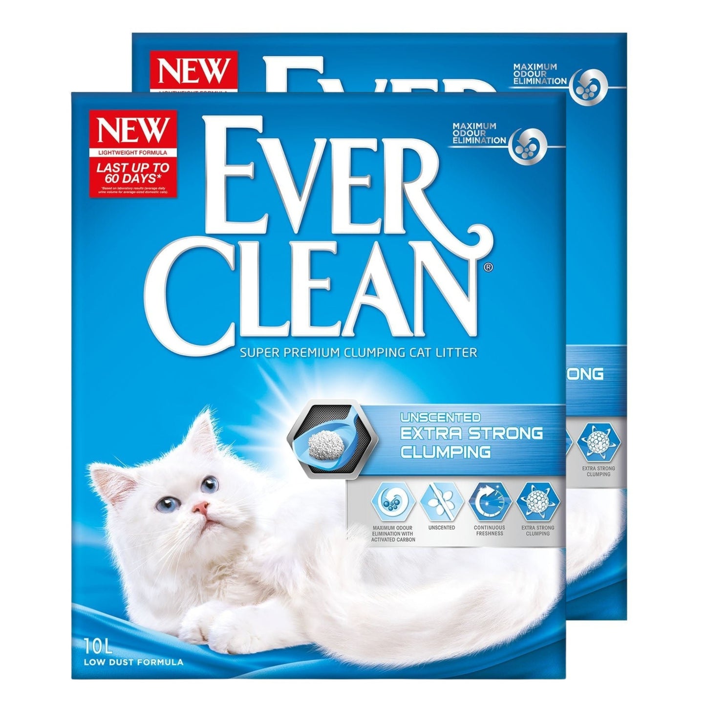 Ever Clean Unscented Extra Strong Clumping Cat Litter