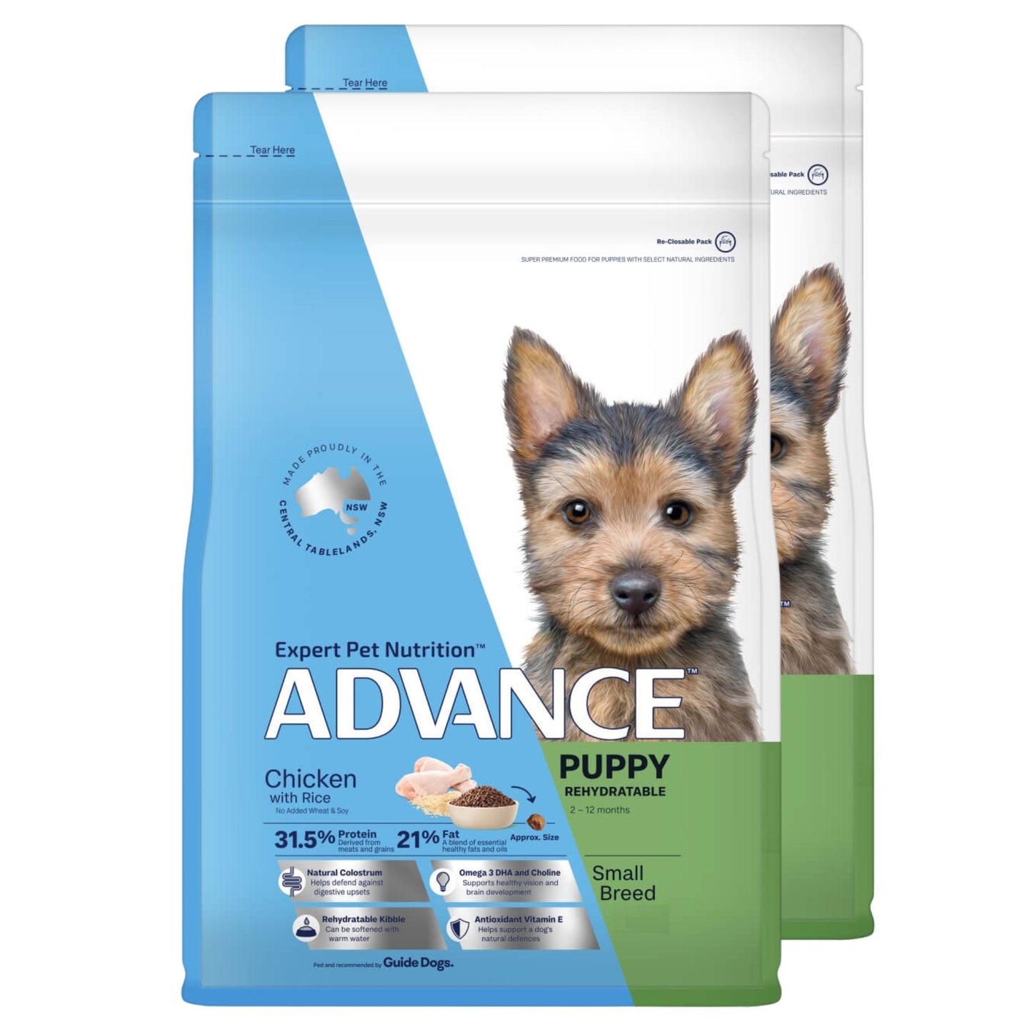 Advance Small Breed Puppy Rehydratable Chicken Dry Dog Food