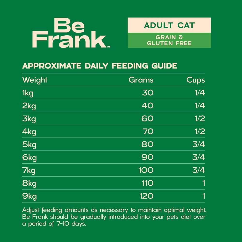 Be Frank Grain Free Chicken Dry & Wet Cat Food Bundle