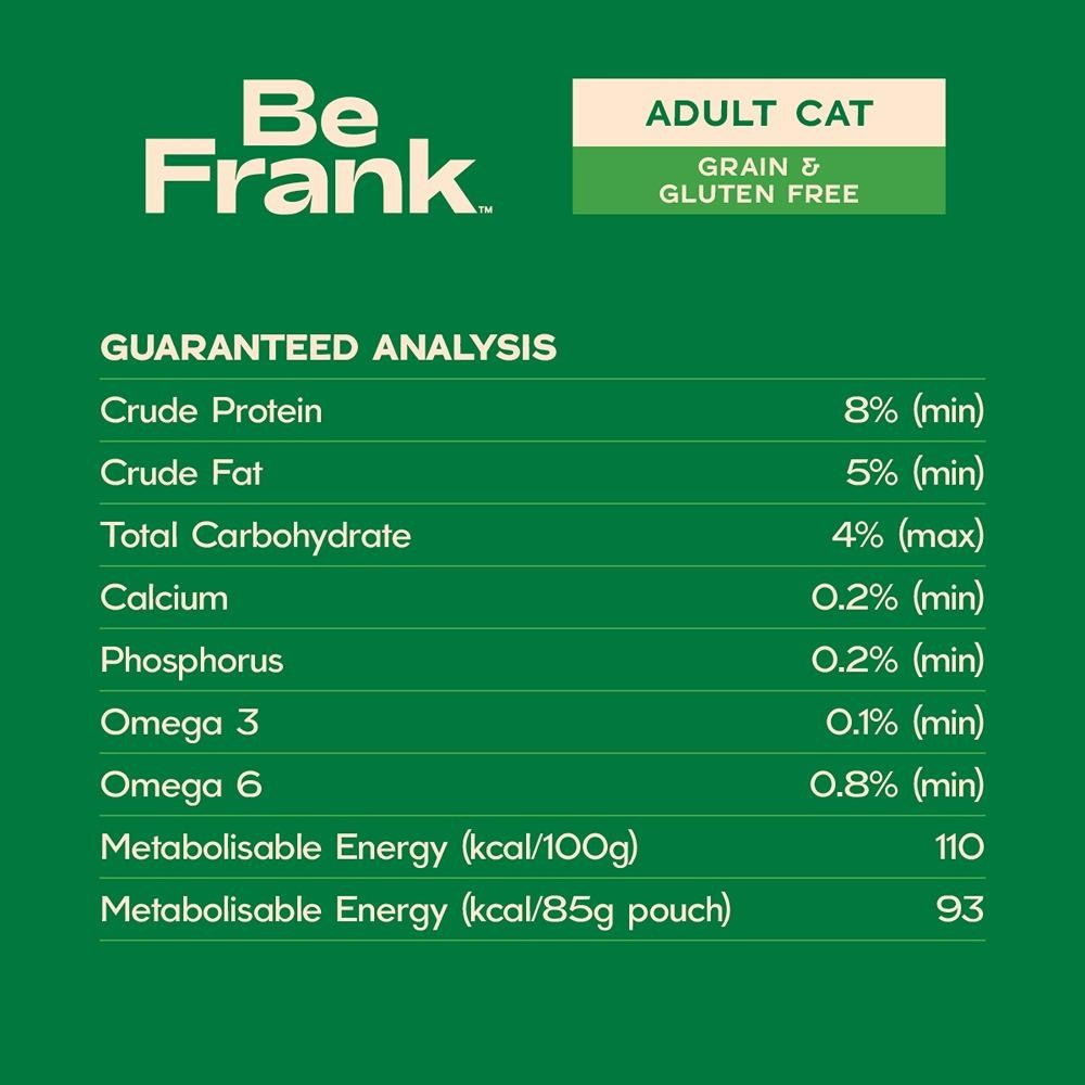 Be Frank Grain Free Chicken Dry & Wet Cat Food Bundle