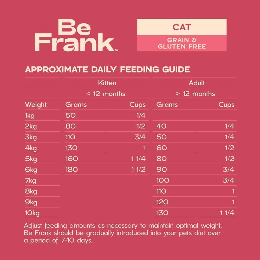 Be Frank Grain Free Mackerel & Salmon Dry & Wet Cat Food Bundle