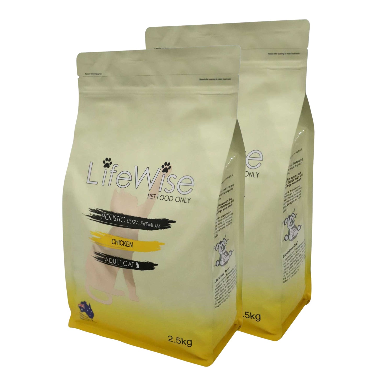 LifeWise Chicken Rice Barley & Vegetables Dry Cat Food