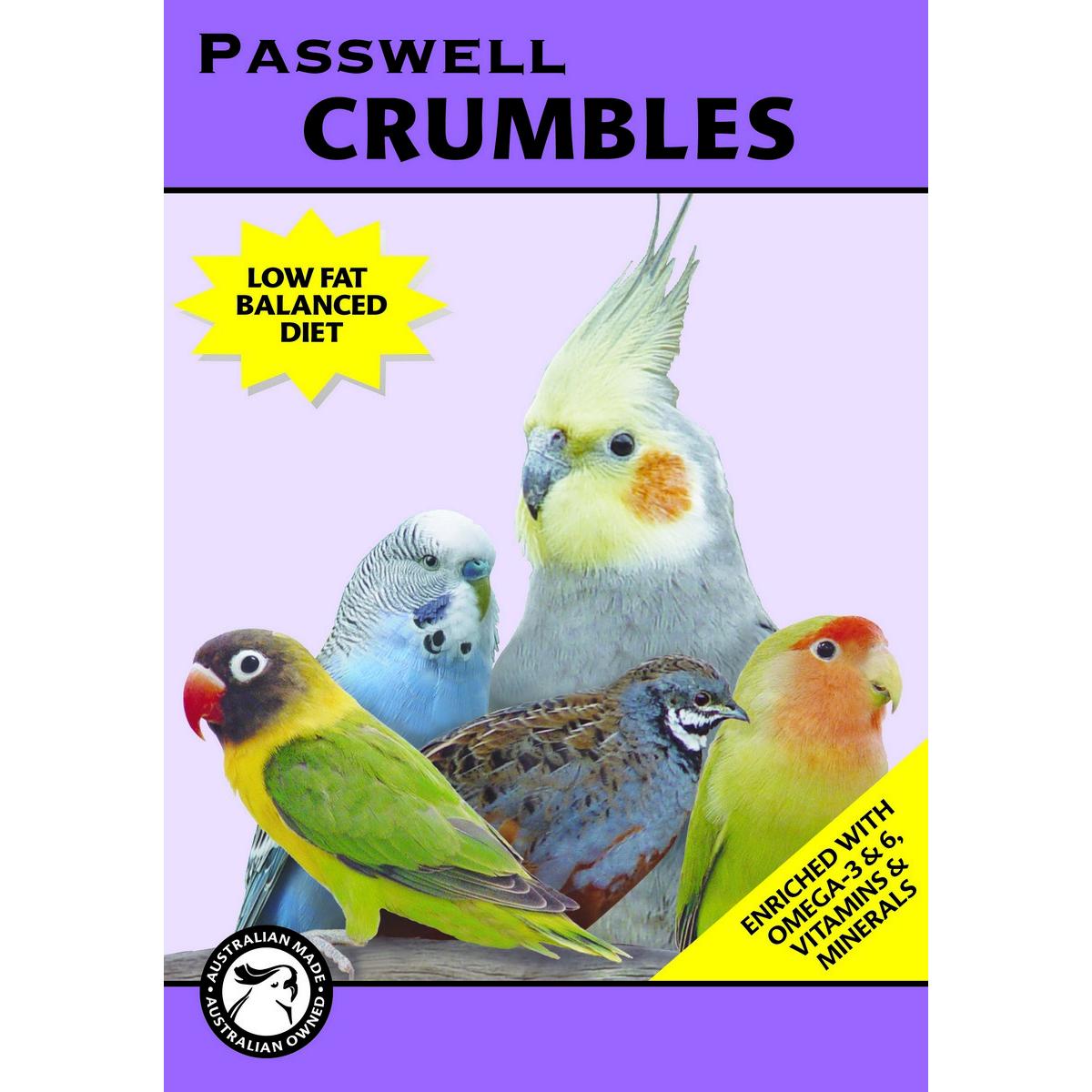 Passwell Wombaroo Crumbles Bird Food