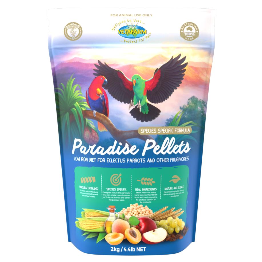 Vetafarm Paradise Pellets Bird Food