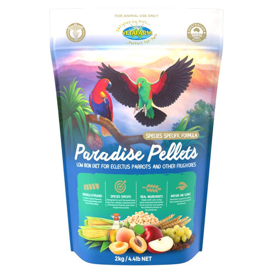 Vetafarm Paradise Pellets Bird Food