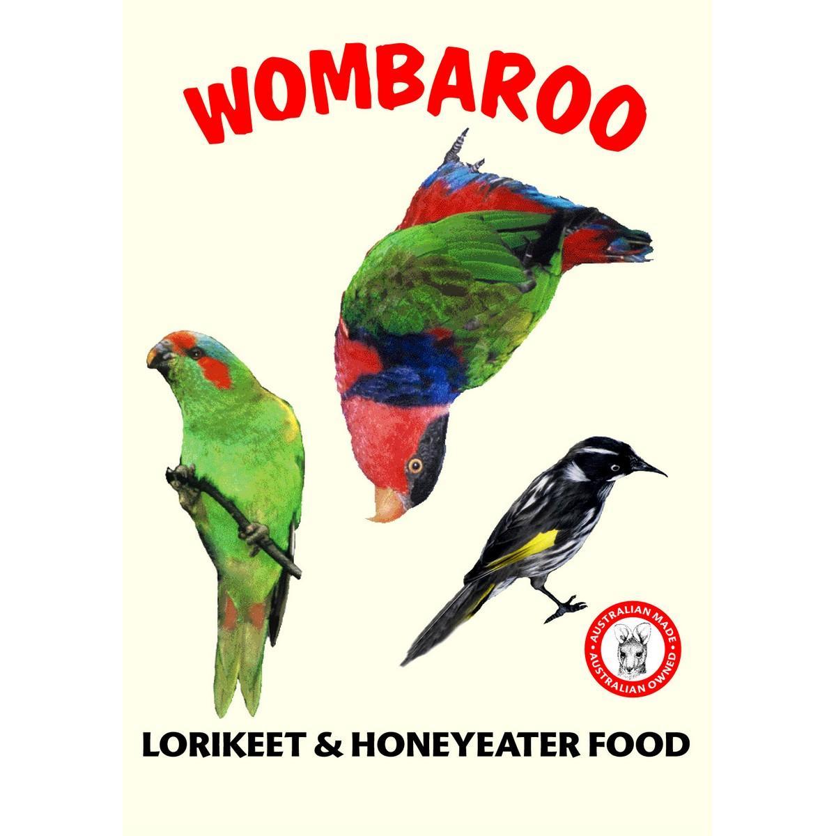Wombaroo Lorikeet and Honeyeater Food Formula 300gm