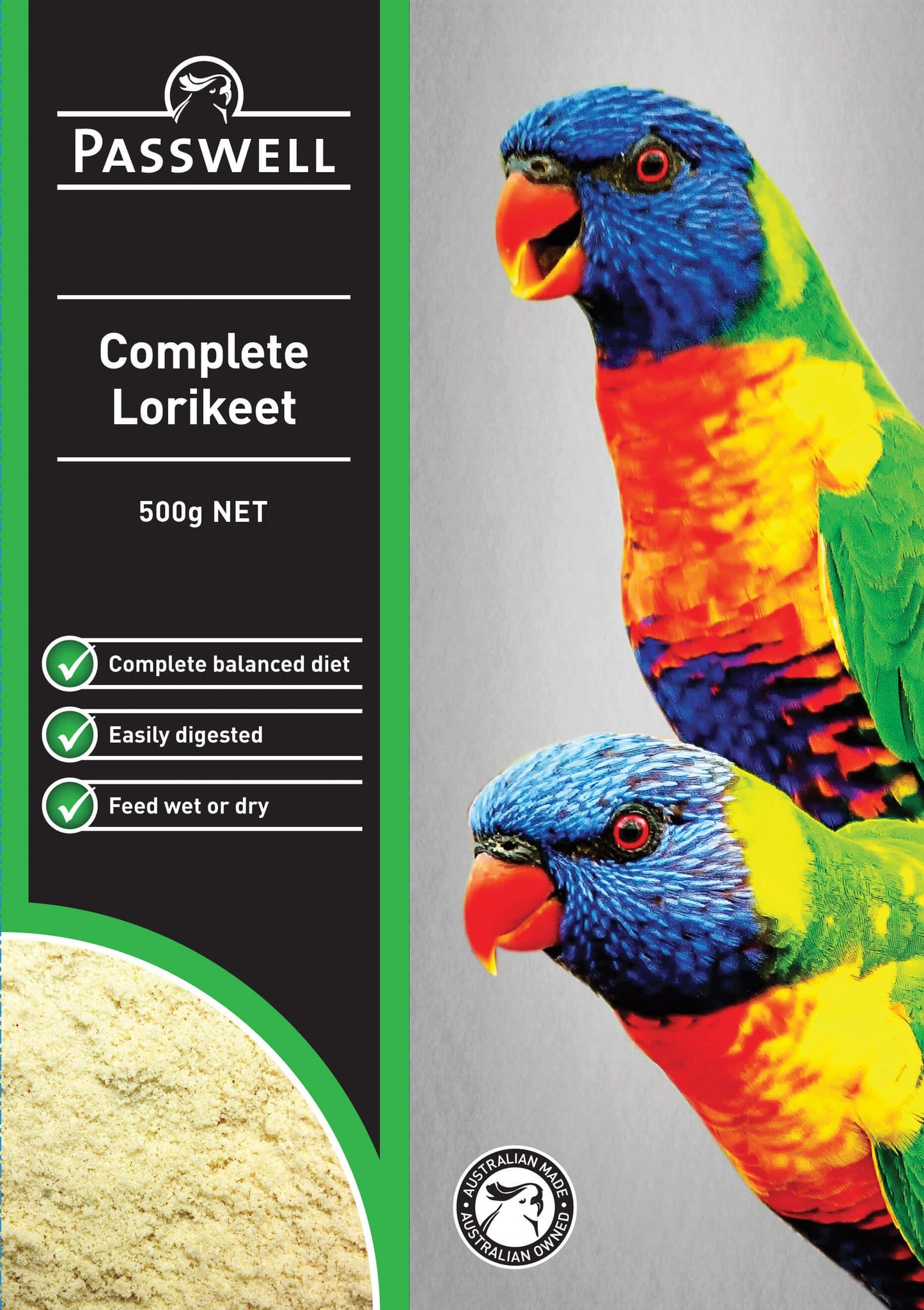 Passwell Complete Lorikeet Bird Food 500g