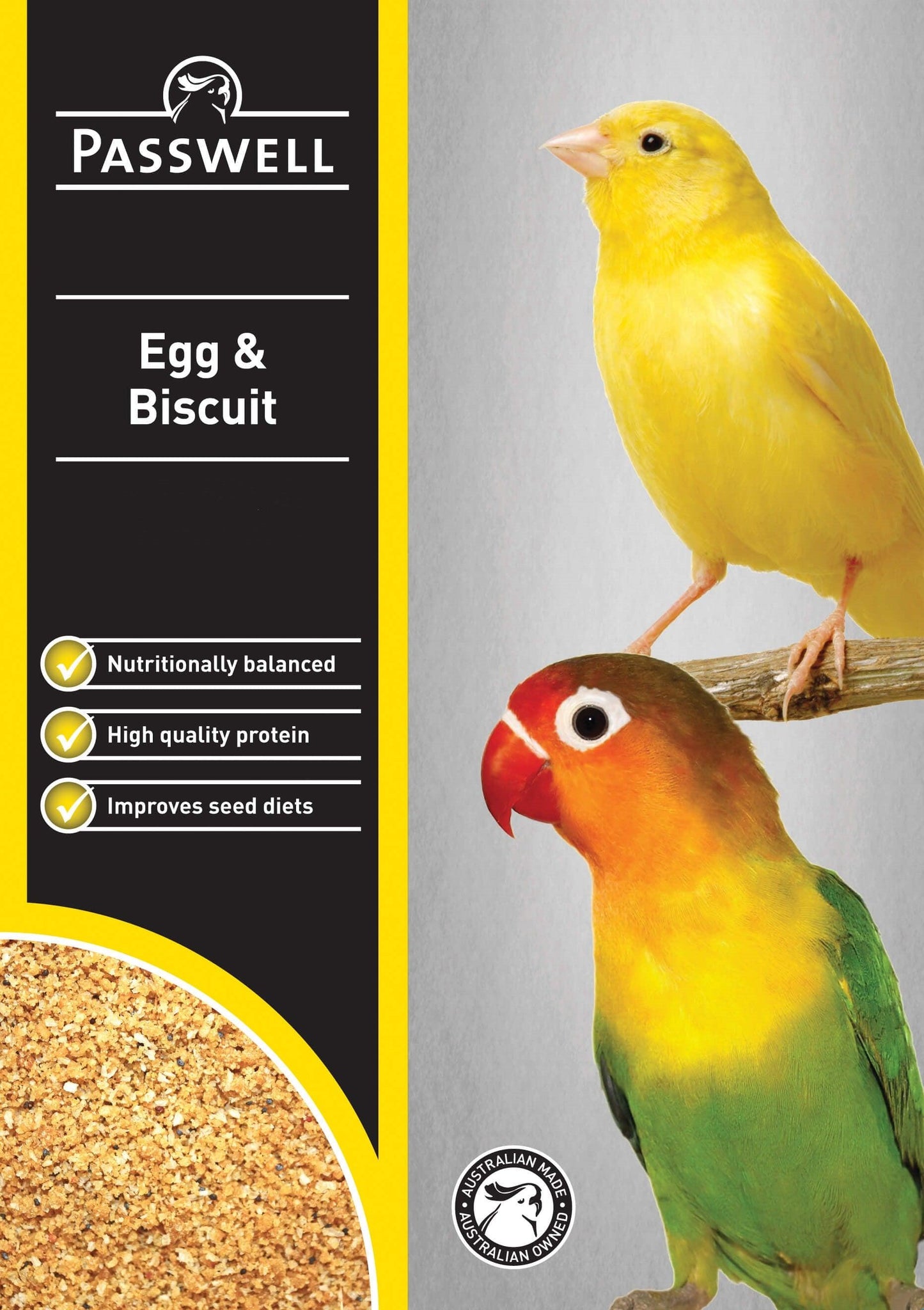 Passwell Egg & Biscuit Bird Food