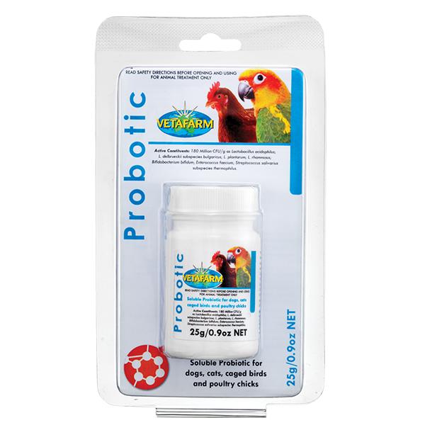 Vetafarm Probiotic Dog, Cat & Bird Supplement