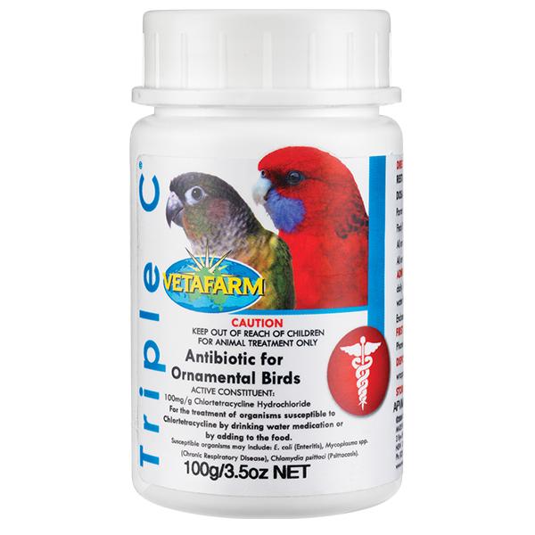 Vetafarm Triple C Antibiotic For Ornamental Birds