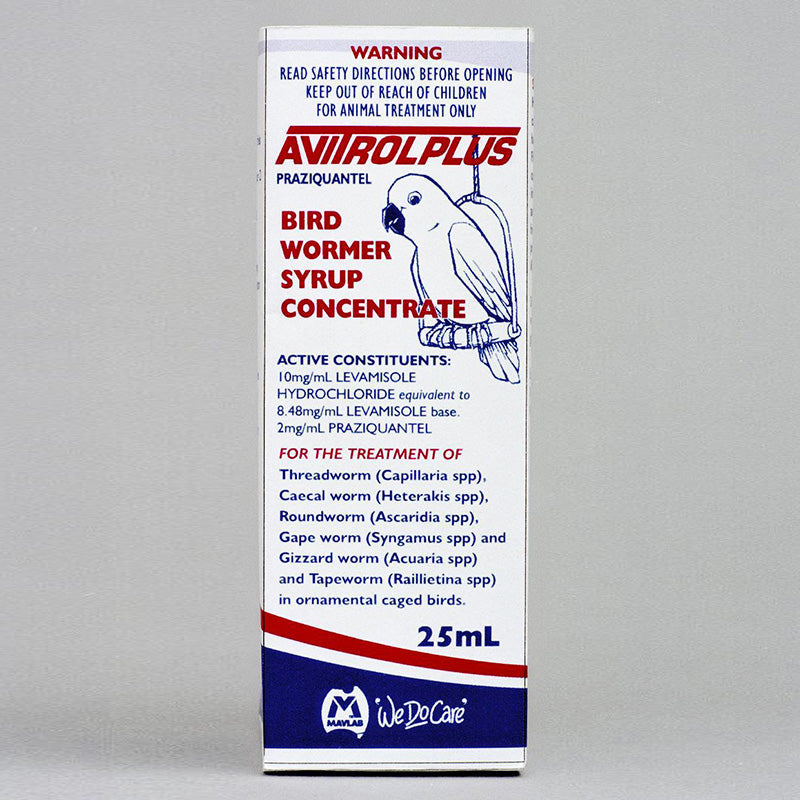 Avitrol Plus Bird Wormer Syrup Concentrate