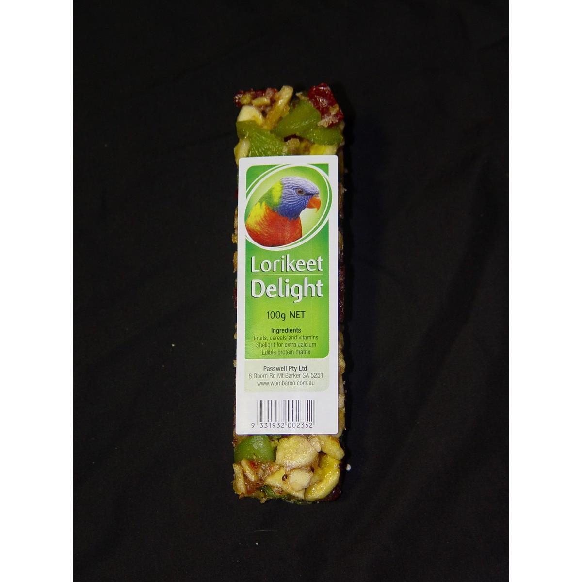 Passwell Avian Delight Lorikeet Bar Bird Treat