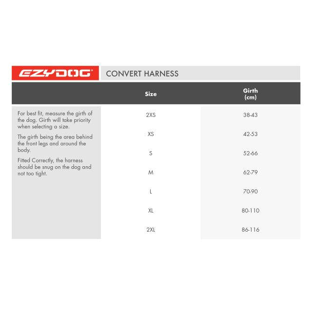 EzyDog Convert Utility Dog Harness