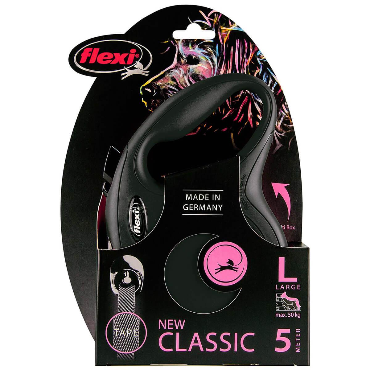 Flexi Classic Tape Large Retractable Lead 5m