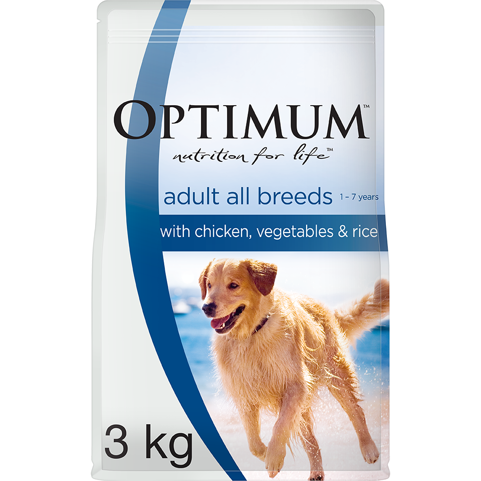 Optimum Adult Chicken, Vegetables & Rice Dry Dog Food