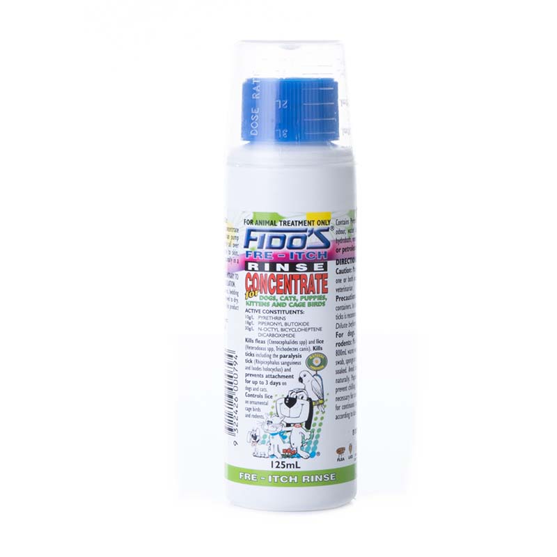 Fido's Fre Itch Rinse Concentrate Flea and Lice Control