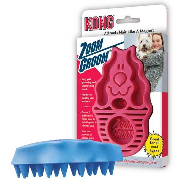 KONG ZoomGroom Dog Brush