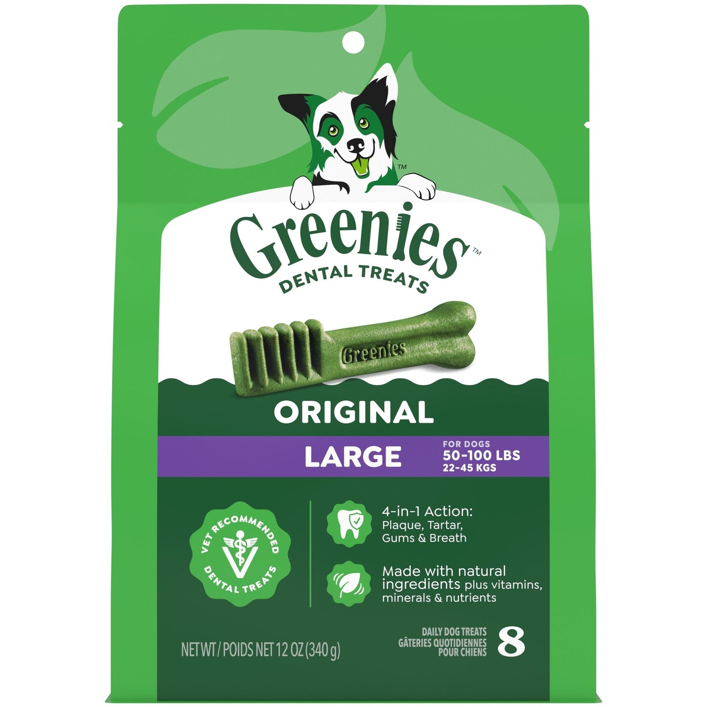Greenies Large Breed Original Dental Dog Treats