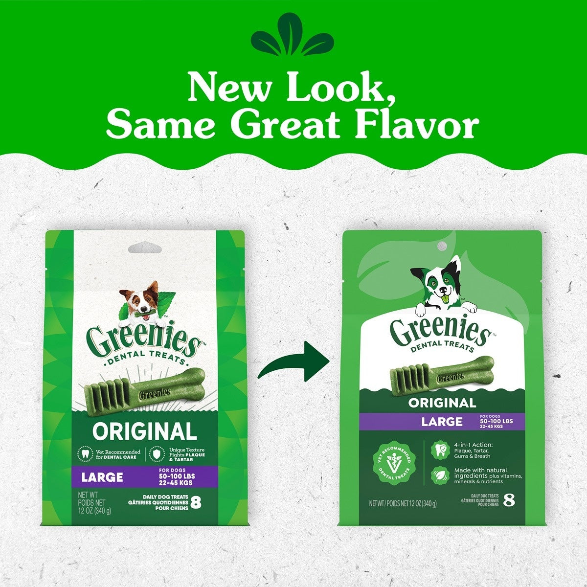 Greenies Large Breed Original Dental Dog Treats
