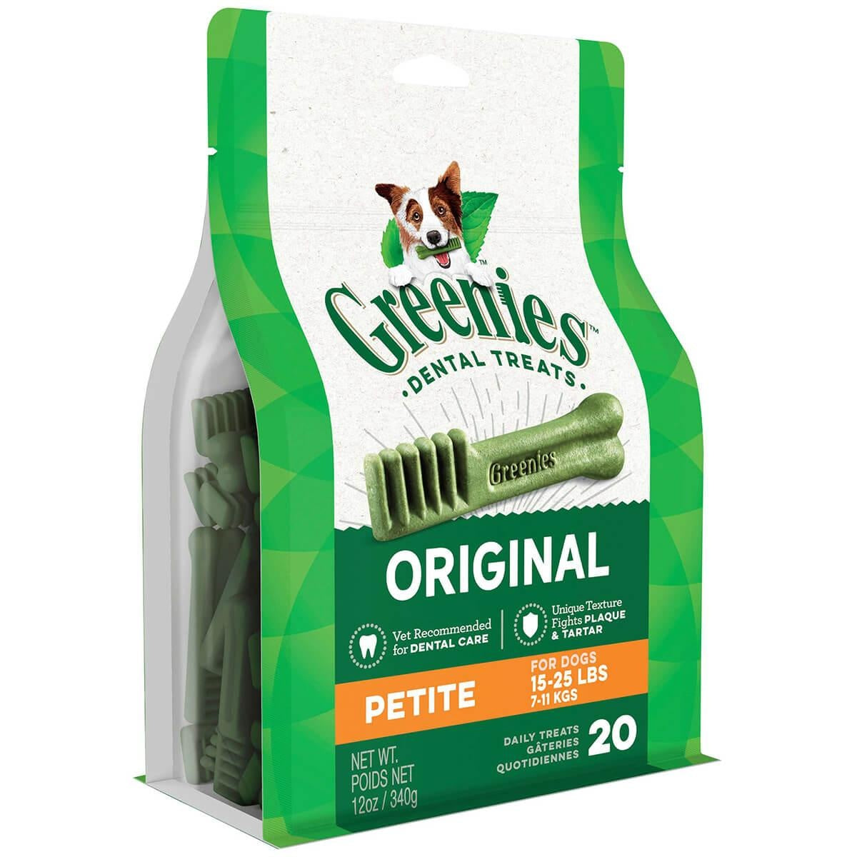 Greenies Petite Small Breed Original Dental Dog Treats
