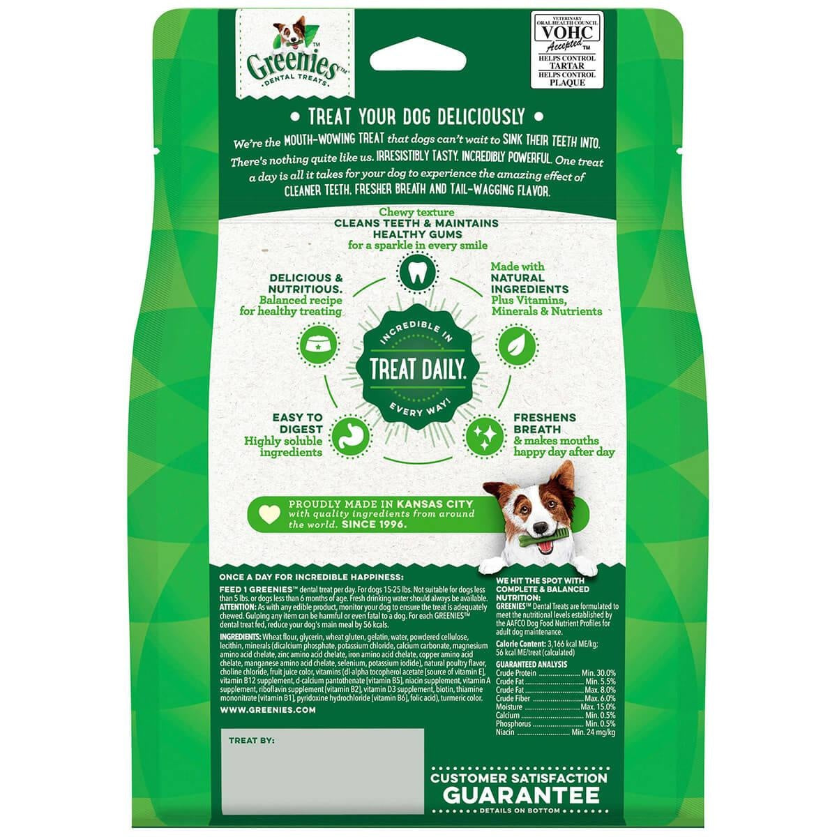Greenies Petite Small Breed Original Dental Dog Treats