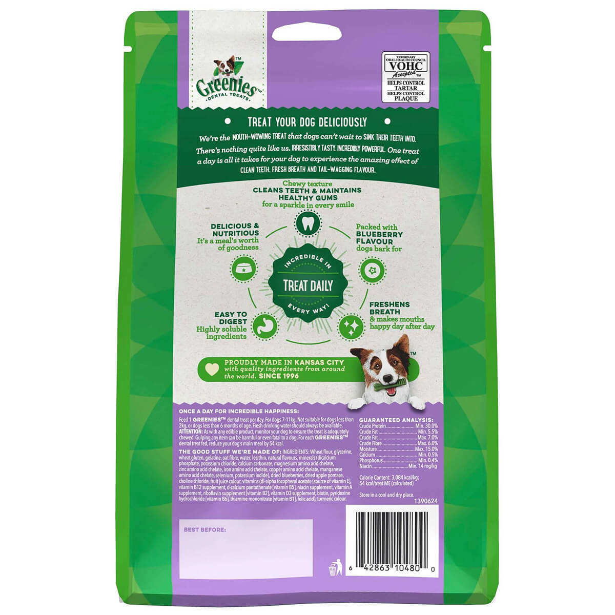 Greenies Blueberry Petite Chews Dog Dental Treats