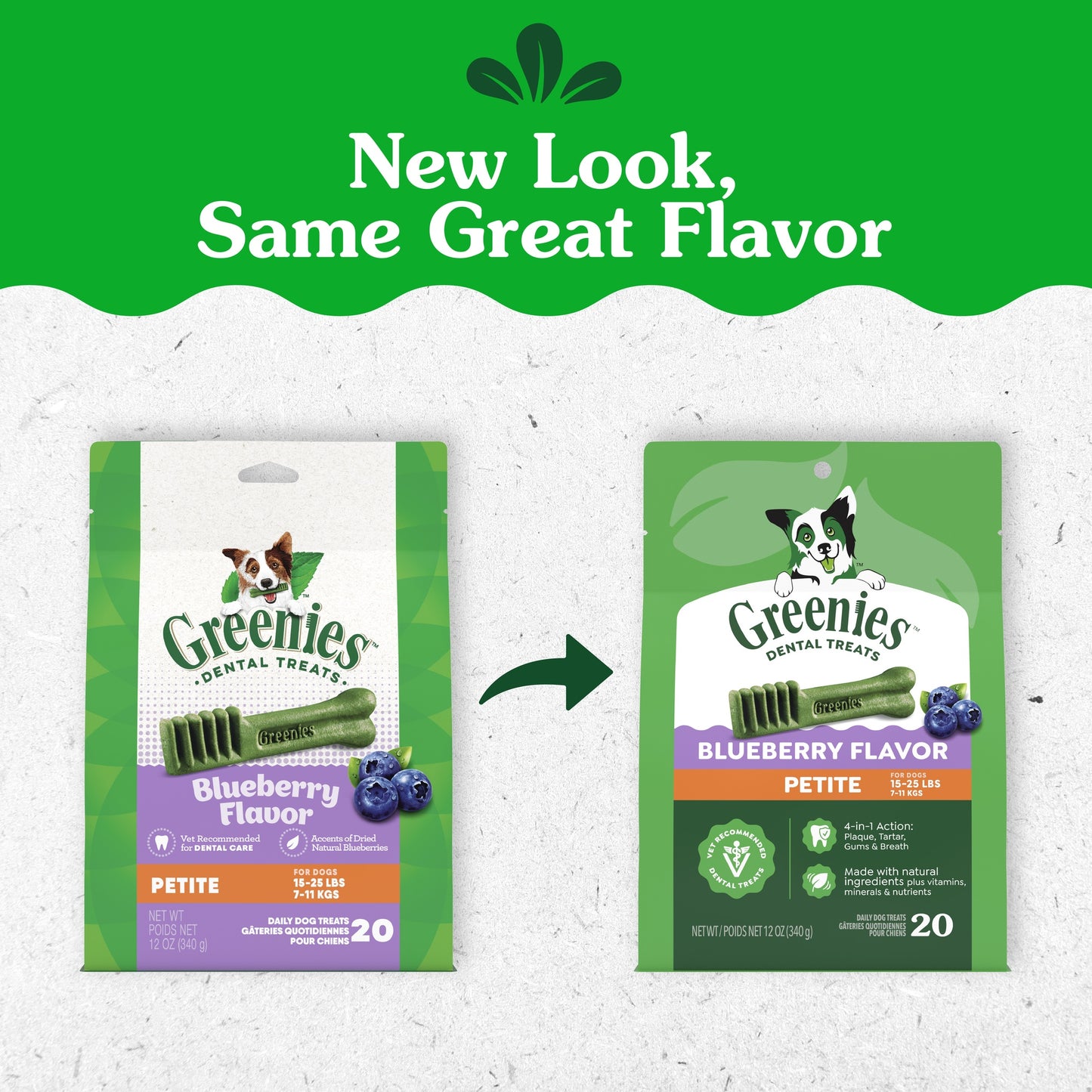 Greenies Blueberry Petite Chews Dog Dental Treats