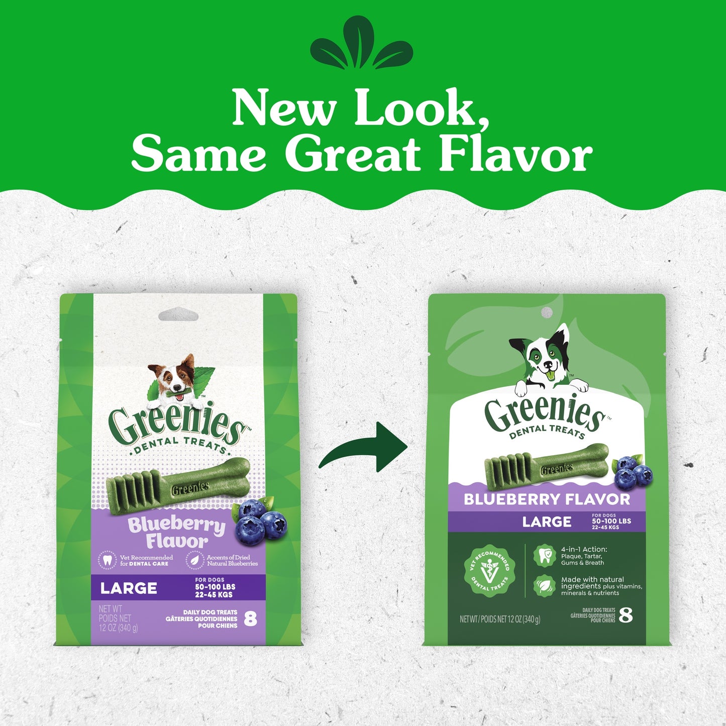 Greenies Blueberry Large Chews Dog Dental Treats