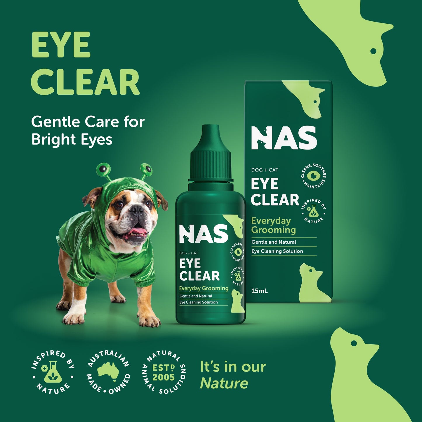 NAS Dog & Cat Eye Clear Drops