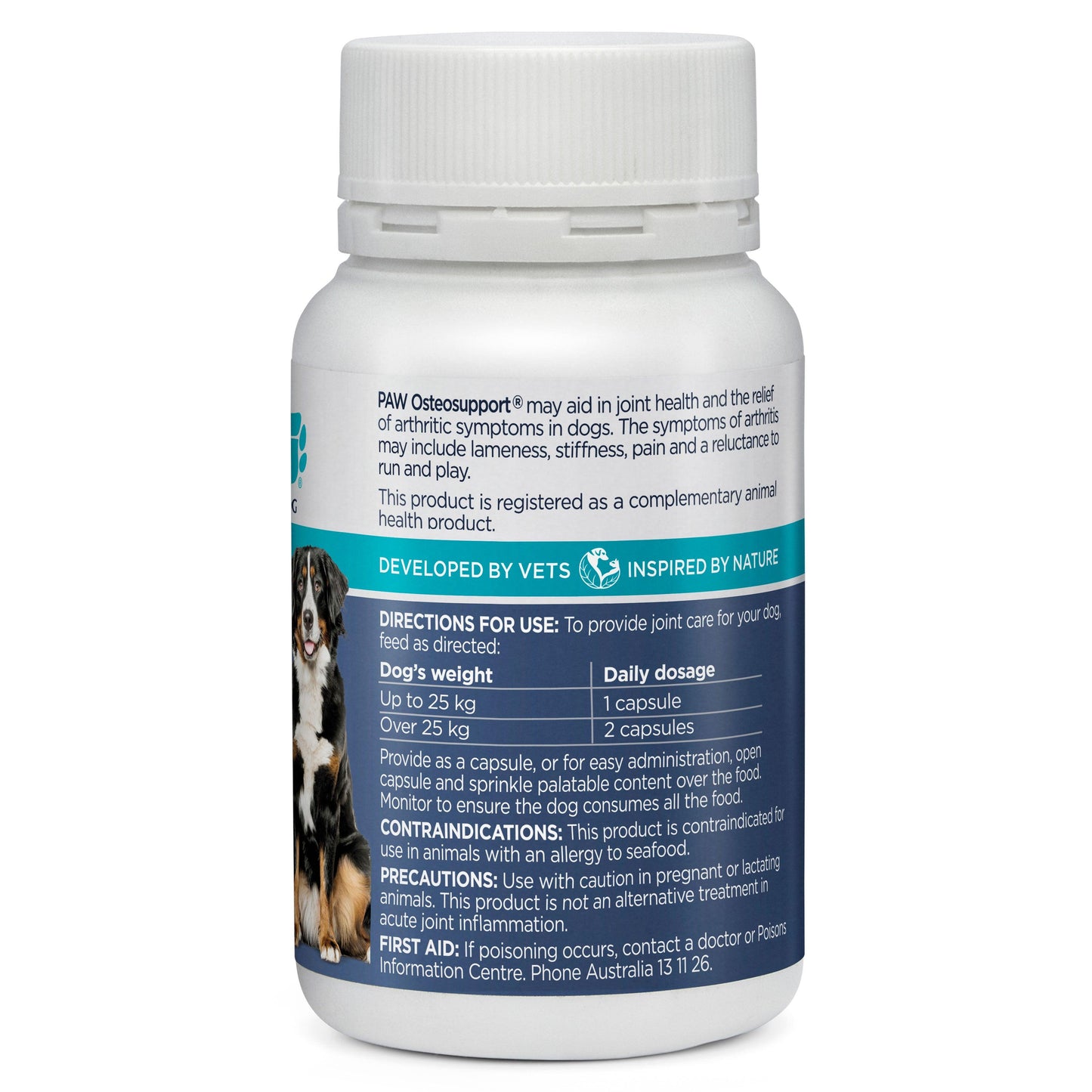 PAW  Osteosupport  Joint Care Capsules for Dogs