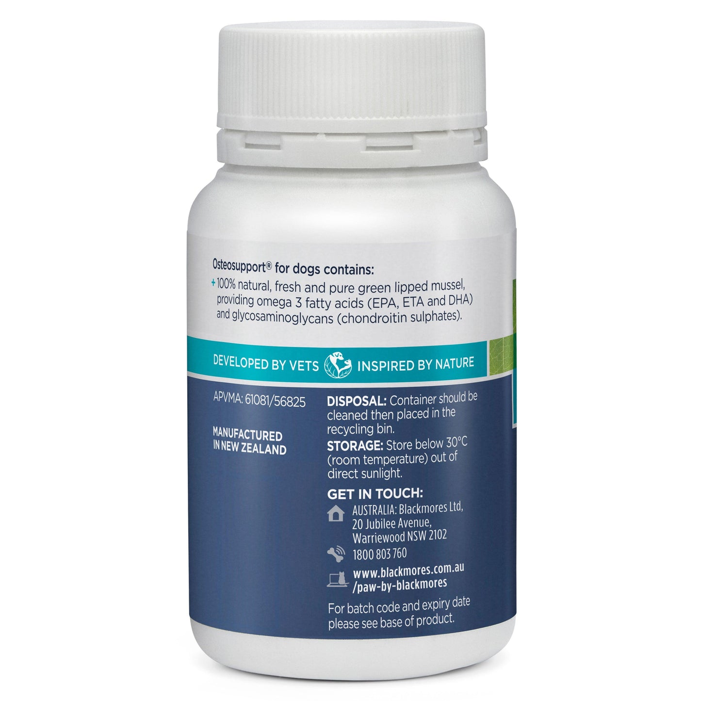 PAW  Osteosupport  Joint Care Capsules for Dogs