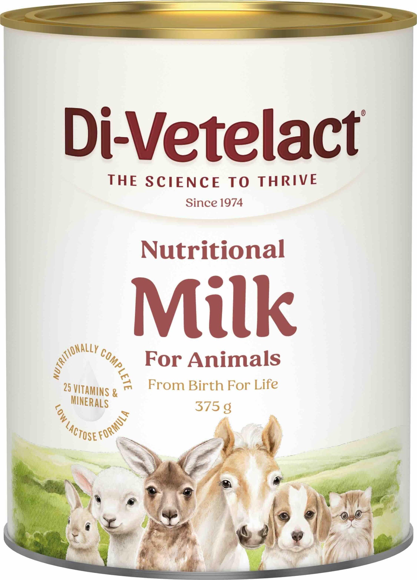 Di-Vetelact Low Lactose Milk Replacer