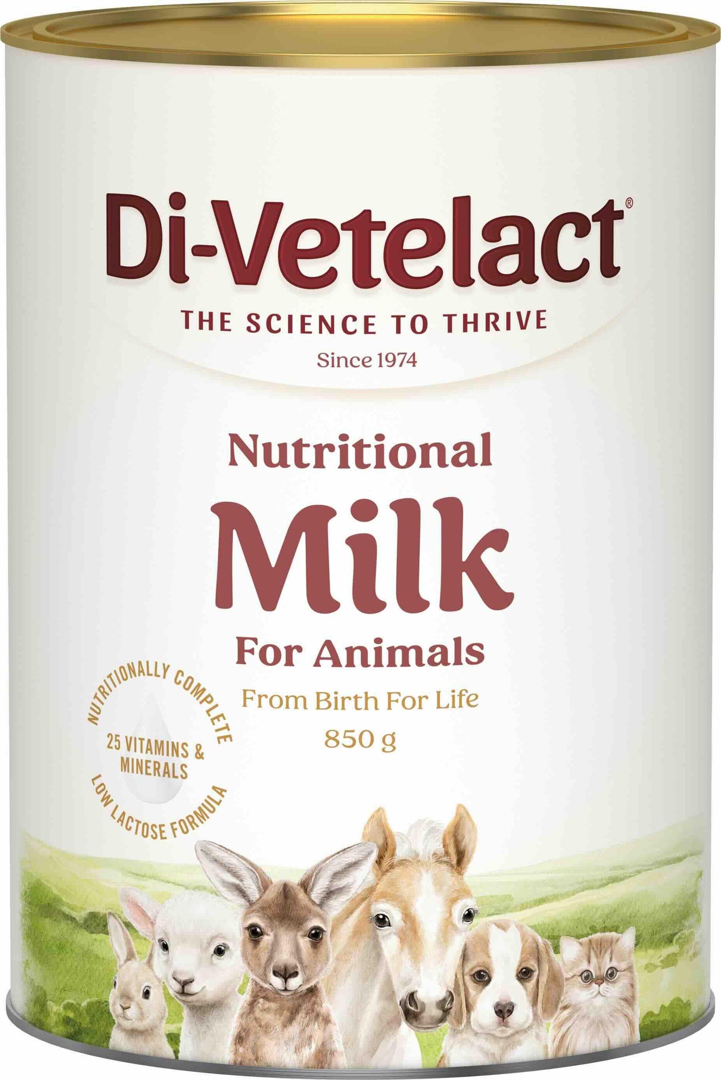 Di-Vetelact Low Lactose Milk Replacer