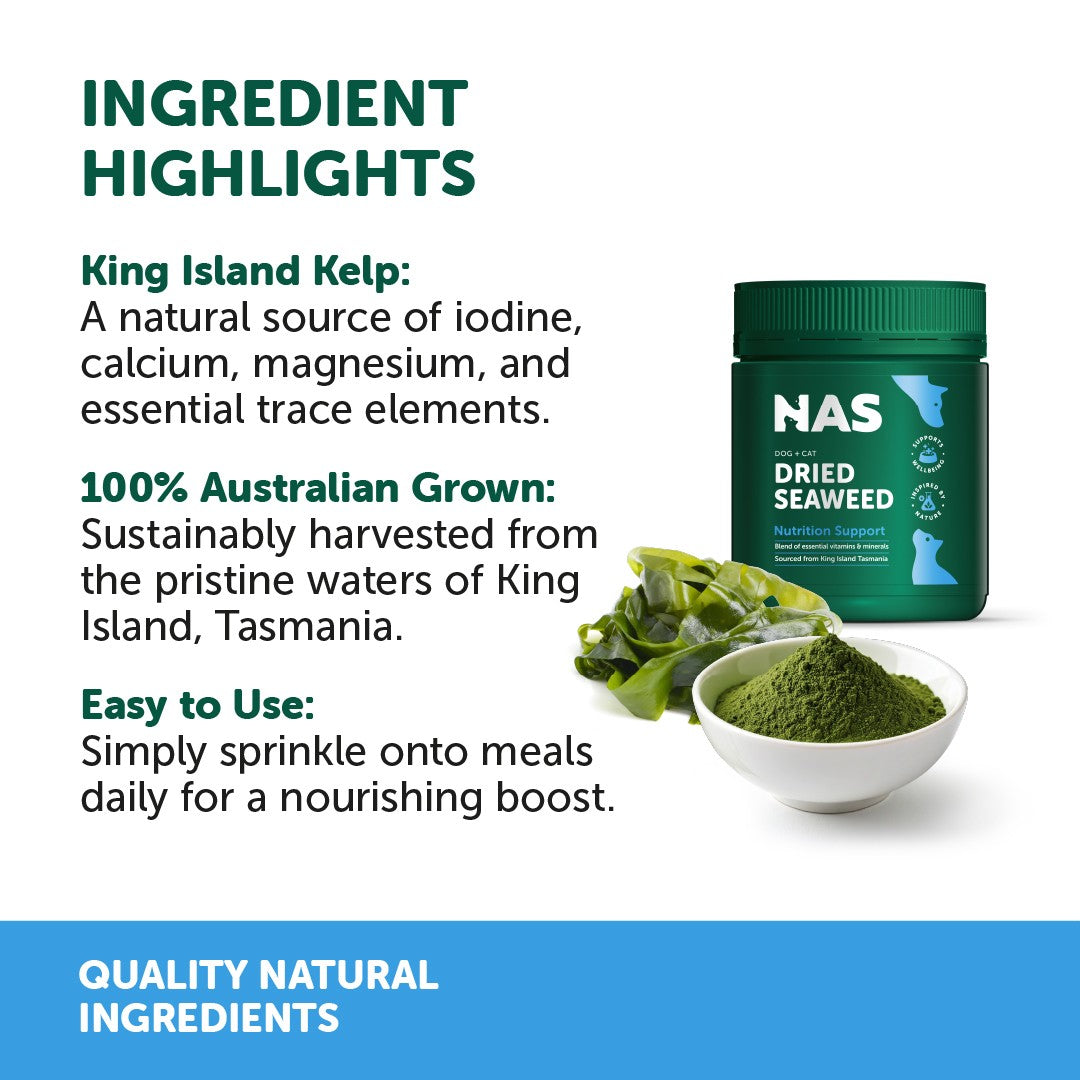 NAS Dried Seaweed Dog & Cat Supplement