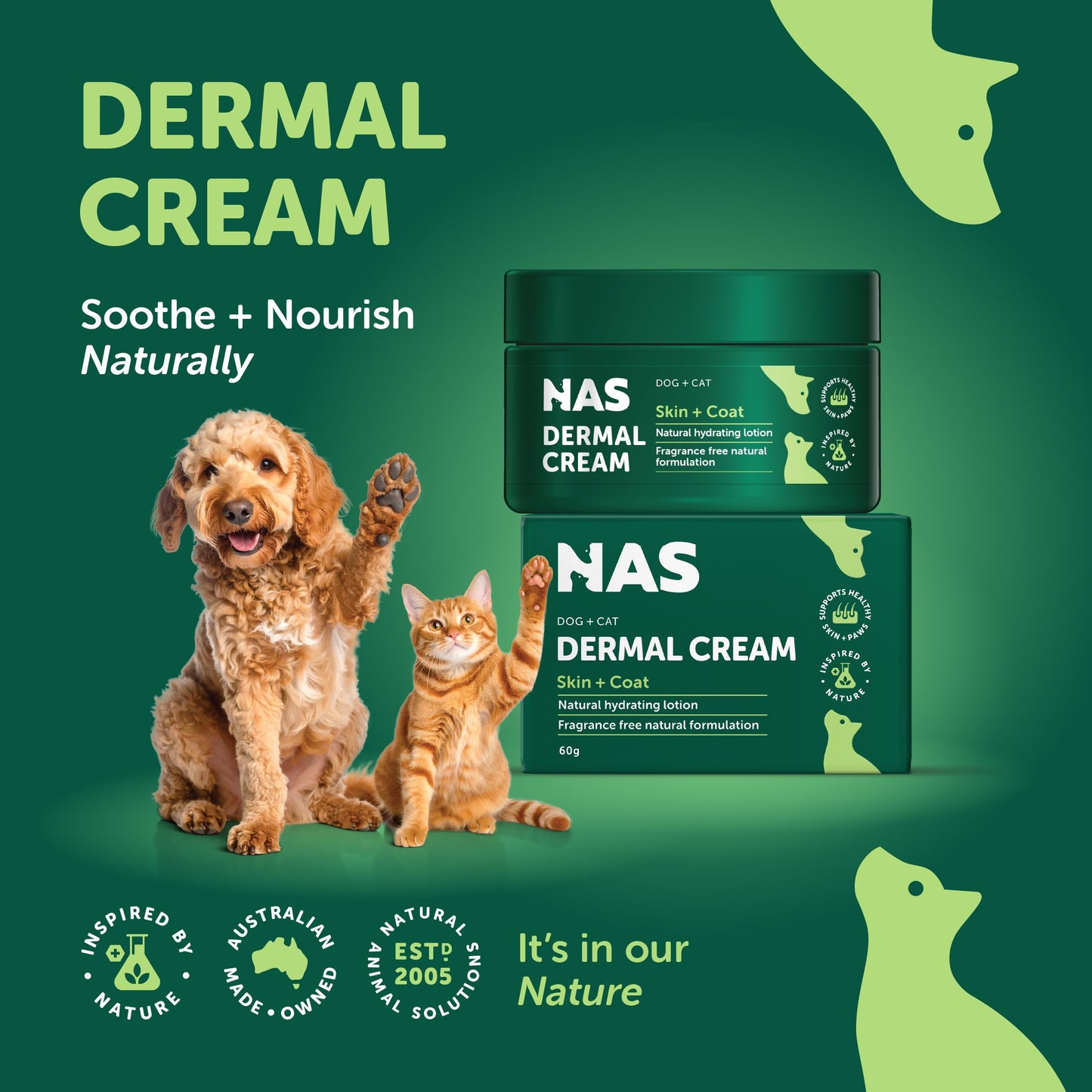 NAS Dog & Cat Dermal Cream