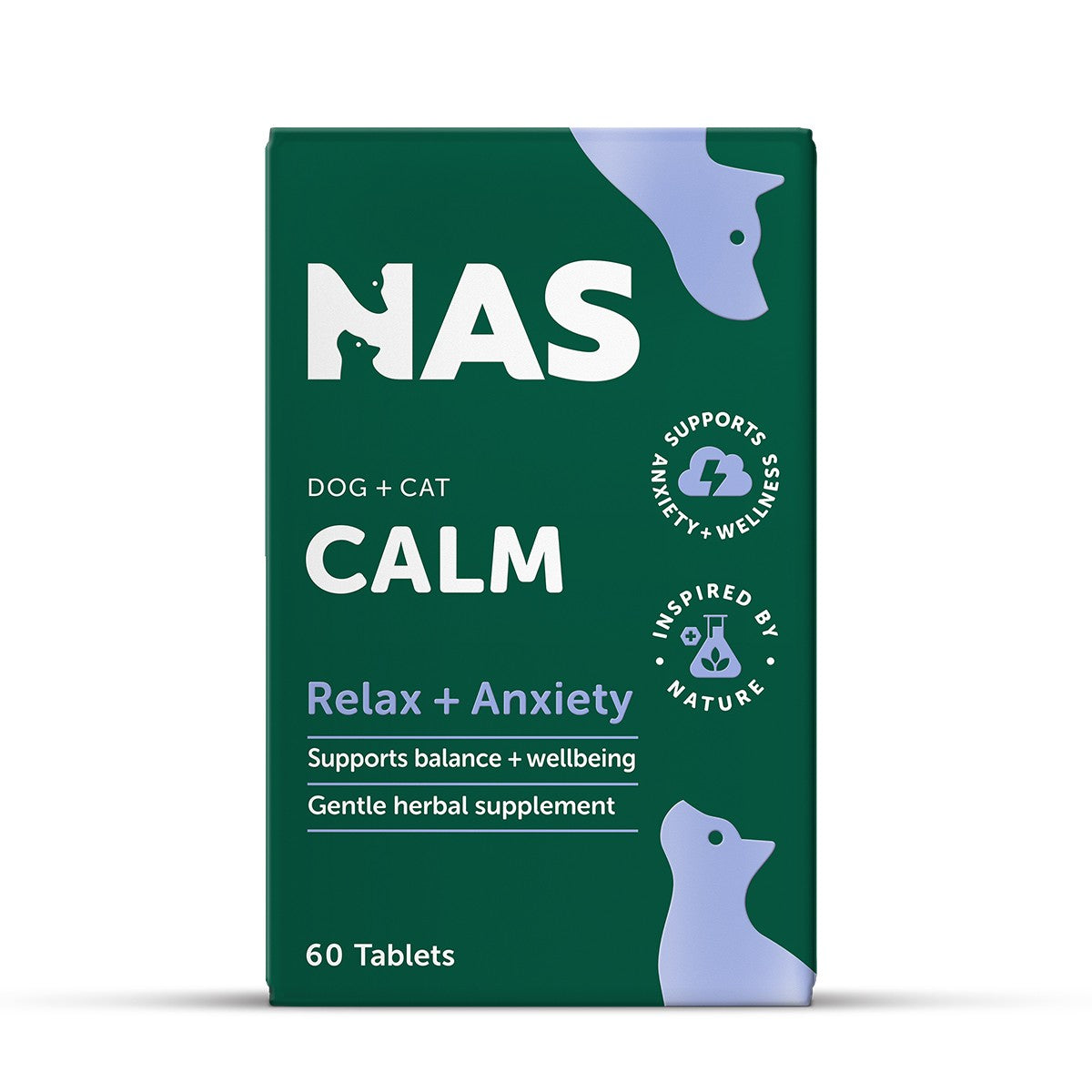 NAS Calm Dog & Cat Supplement